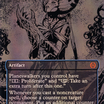 Ichormoon Gauntlet (ONE-348) - Phyrexia: All Will Be One (Borderless) Foil