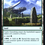 Castle Garenbrig (PRE-240S) - Throne of Eldraine Promos Foil