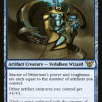 Master of Etherium (NEC-094) - Neon Dynasty Commander