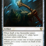 Staff of the Storyteller (ONC-010) - Phyrexia: All Will Be One Commander