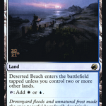 Deserted Beach (PRE-260S) - Innistrad: Midnight Hunt Promos Foil