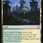 Fortified Village (ONC-154) - Phyrexia: All Will Be One Commander