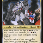 Megatron, Tyrant // Megatron, Destructive Force (BOT-012) - Transformers: (convertdfc)