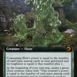 Consuming Blob (MID-362) - Innistrad: Midnight Hunt: (Extended Art)