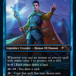 Mathise, Surge Channeler (SLD-1238) - Secret Lair Drop / Simon, Wild Magic Sorcerer