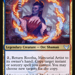 Rootha, Mercurial Artist (STX-227) - Strixhaven: School of Mages