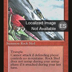 Goblin Rock Sled (4BB-) - Fourth Edition Foreign Black Border