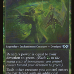 Renata, Called to the Hunt (MUL-158) - Multiverse Legends: (Showcase, enchantment) Foil