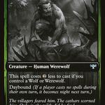 Wolfkin Outcast // Wedding Crasher (DBL-496) - Innistrad: Double Feature: (Double Faced Transform)