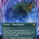 Topiary Stomper (SNC-290) - Streets of New Capenna (Borderless)