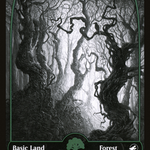Forest (MID-276) - Innistrad: Midnight Hunt: (Full Art, Showcase)