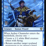 Aether Channeler (PRE-042) - Dominaria United Promos Foil