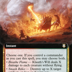 Klauth's Will (AFC-321) - Forgotten Realms Commander: (Extended Art)