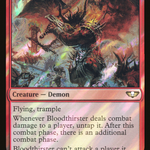 Bloodthirster (40K-73★) - Warhammer 40,000 Commander Foil