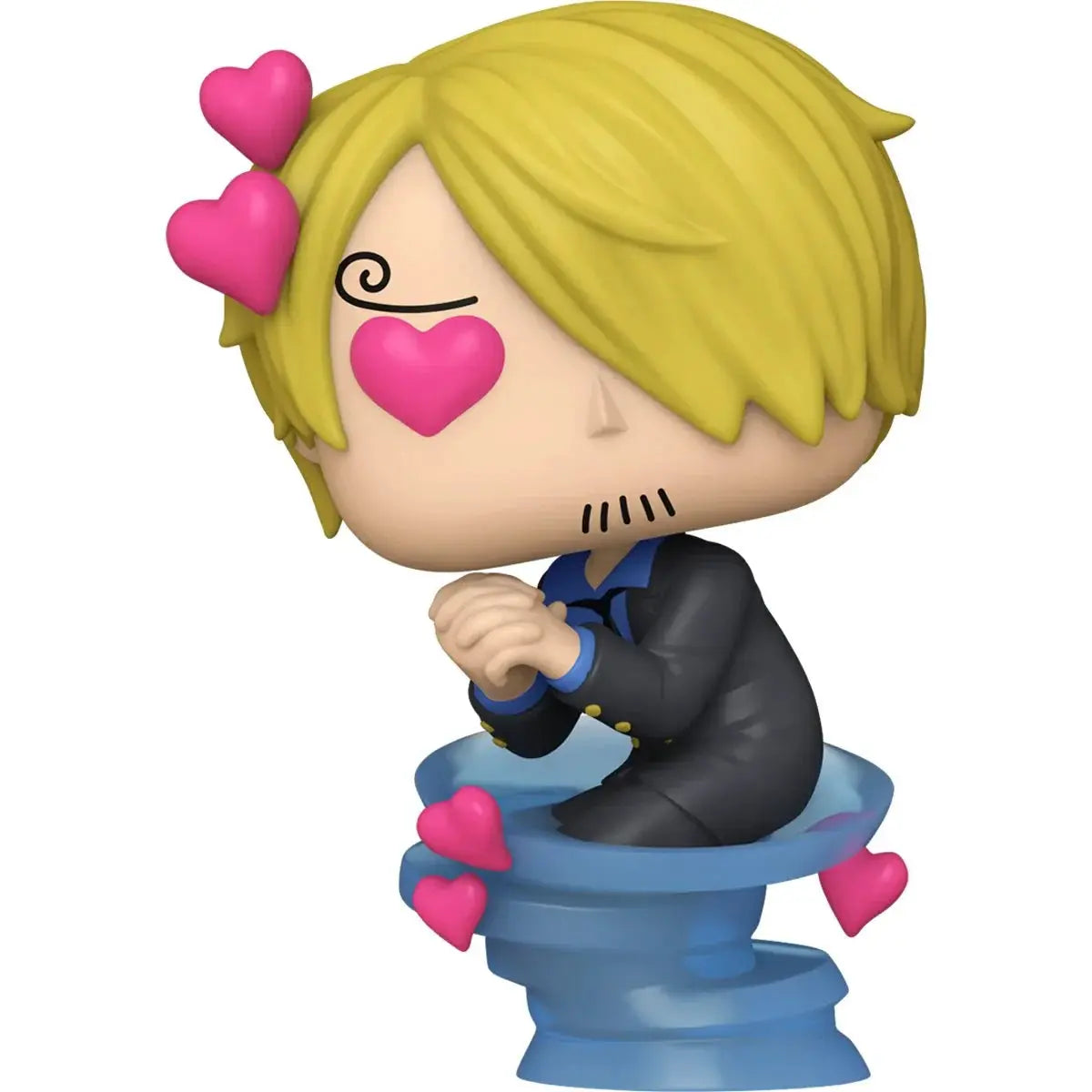 Pre-order Sanji POP! Animation One Piece figure by THE MIGHTY HOBBY SHOP, detailed collectible with vibrant colors and dynamic pose.