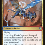 Crackling Drake (C20-206) - Commander 2020