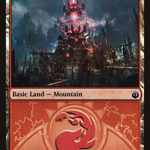 Mountain (LARP-A04) - GRN Ravnica Weekend Foil