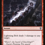 Lightning Bolt (CLB-187) - Commander Legends: Battle for Baldur's Gate