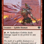 Spikeshot Goblin (CMM-256) - Commander Masters