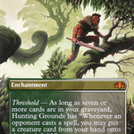 Hunting Grounds (Borderless) (DMR-445) - Dominaria Remastered (Borderless)
