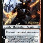 Angrath, Captain of Chaos (PRE-227S) - War of the Spark Promos Foil