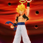 Super Saiyan Gogeta and Janemba action figures from Dragon Ball Z Match Makers by THE MIGHTY HOBBY SHOP, detailed character designs.