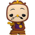 Disney POP! Cogsworth figure from Beauty & the Beast by THE MIGHTY HOBBY SHOP, detailed collectible with clock design.