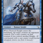 Protocol Knight (MOM-074) - March of the Machine