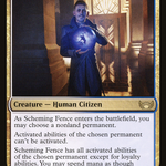 Scheming Fence (SNC-219) - Streets of New Capenna