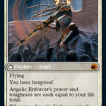 Enduring Angel // Angelic Enforcer (MID-017) - Innistrad: Midnight Hunt: (Double Faced Transform)