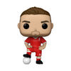 Pop! Football figure of Liverpool's Andy Robertson, collectible vinyl toy from the Pop! series, showcasing detailed team jersey and facial features.