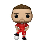 Pop! Football figure of Liverpool's Andy Robertson, collectible vinyl toy from the Pop! series, showcasing detailed team jersey and facial features.