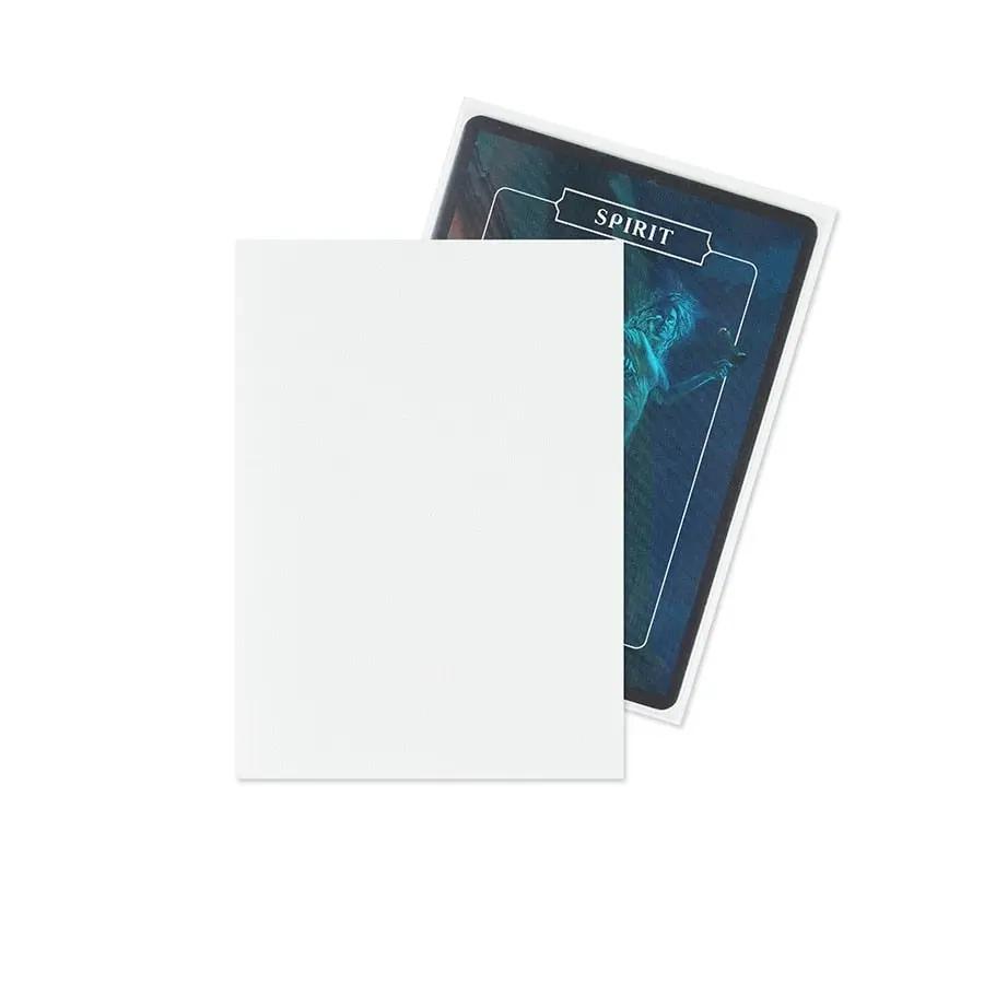 Snow White matte playing card sleeves from the ARCANE FORTRESS: DYNASTY COLLECTION, featuring 105 clear card sleeves by The Mighty Hobby Shop.