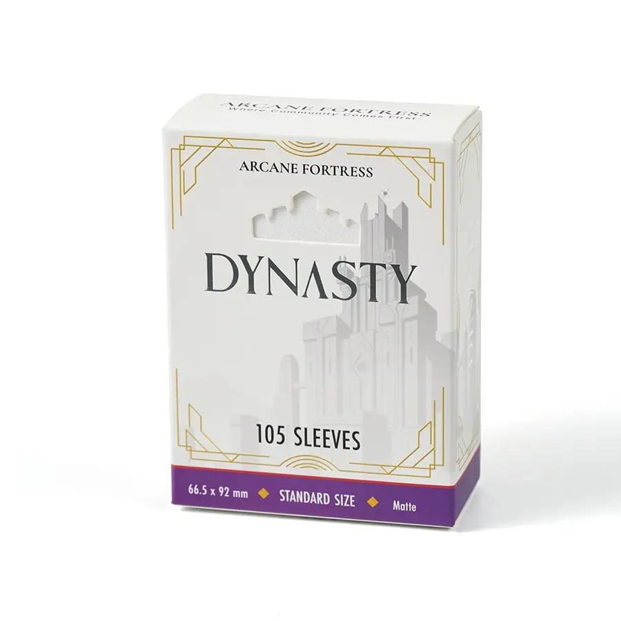 Snow White matte playing cards from the ARCANE FORTRESS Dynasty Collection, 105-count, featuring vibrant card sleeves.