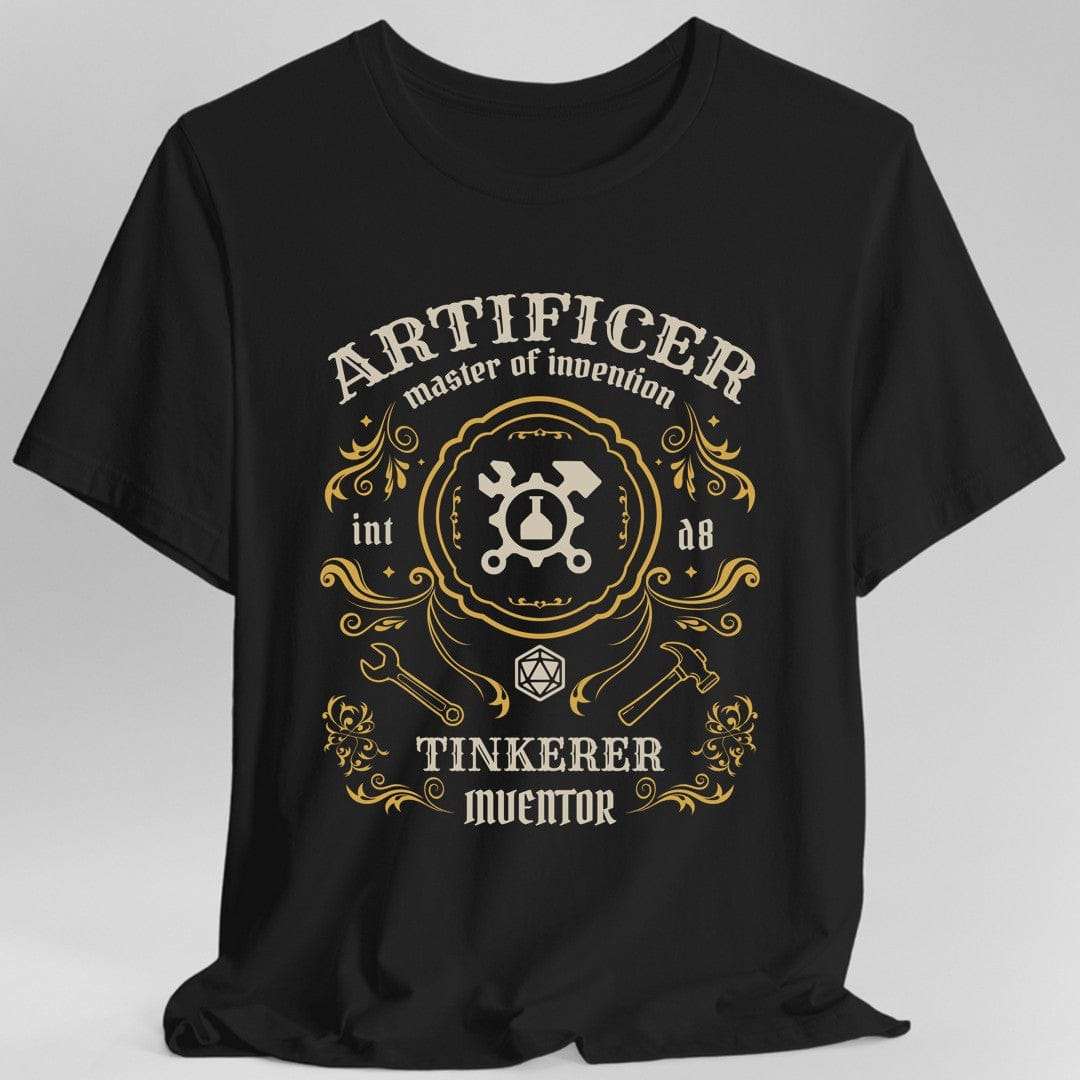 Artificer Class Vintage Label T-Shirt by Sunburst RPG