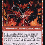 Fable of the Mirror-Breaker // Reflection of Kiki-Jiki (PRE-141S) - Kamigawa: Neon Dynasty Promos: (fandfc, enchantment) Foil