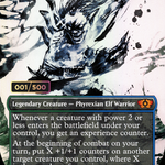 Ezuri, Claw of Progress (MUL-168) - Multiverse Legends: (Showcase) (Borderless) Foil