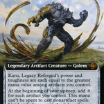 Karn, Legacy Reforged (MAT-184) - March of the Machine: The Aftermath: (Extended Art)