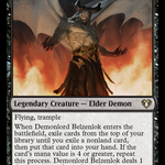 Demonlord Belzenlok (CMM-151) - Commander Masters
