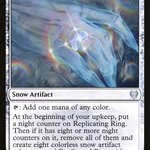 Replicating Ring (KHM-244) - Kaldheim: (snow)