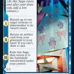 Inventive Iteration // Living Breakthrough (NEO-057) - Kamigawa: Neon Dynasty: (fandfc, enchantment)