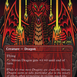 Shivan Dragon (SLD-716) - Secret Lair Drop (Borderless)