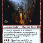 Solphim, Mayhem Dominus (PRE-150S) - Phyrexia: All Will Be One Promos Foil