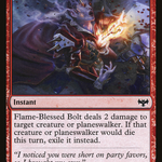 Flame-Blessed Bolt (VOW-158) - Innistrad: Crimson Vow