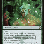 Green Slime (CLB-680) - Commander Legends: Battle for Baldur's Gate