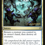 Time Wipe (PRE-223S) - War of the Spark Promos Foil