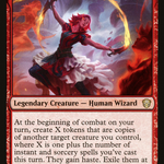 Rionya, Fire Dancer (C21-055) - Commander 2021