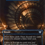 Thirst for Discovery (VOW-333) - Innistrad: Crimson Vow / Search the Count's Castle (Borderless)
