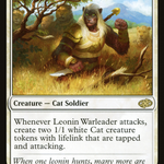Leonin Warleader (J22-208) - Jumpstart 2022