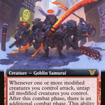Akki Battle Squad (NEC-057) - Neon Dynasty Commander: (Extended Art)